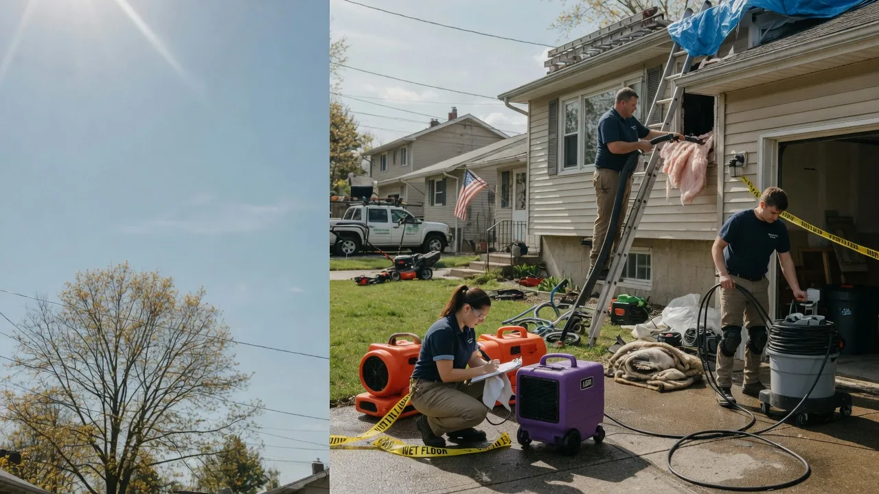 Emergency Water Removal in Christiansburg, OH near me